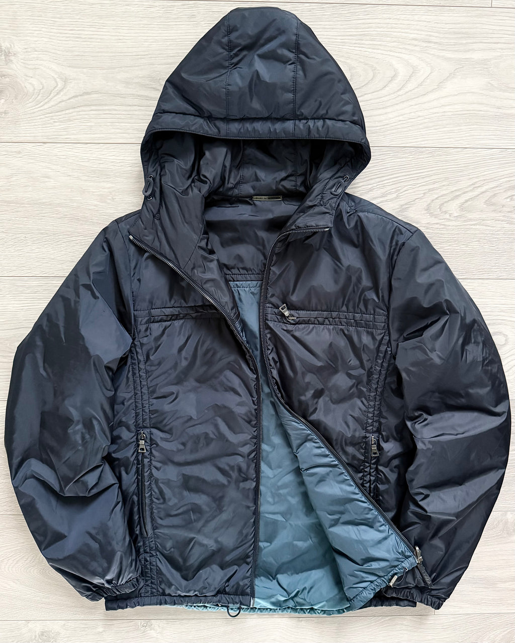 Prada Sport FW2007 Reversible Padded Nylon Jacket - Size M