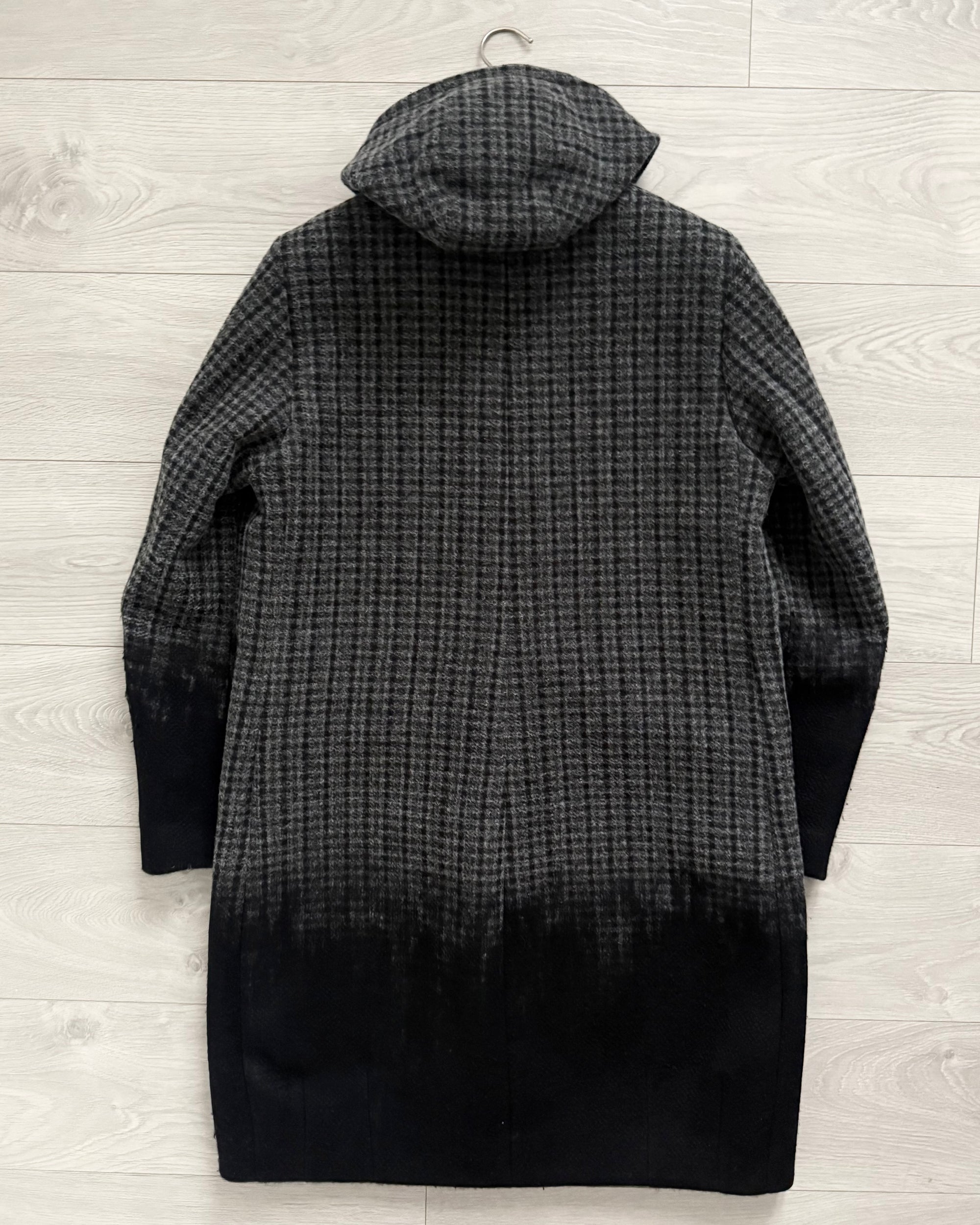 Prada FW2007 Runway Gradient Wool Coat - Size M