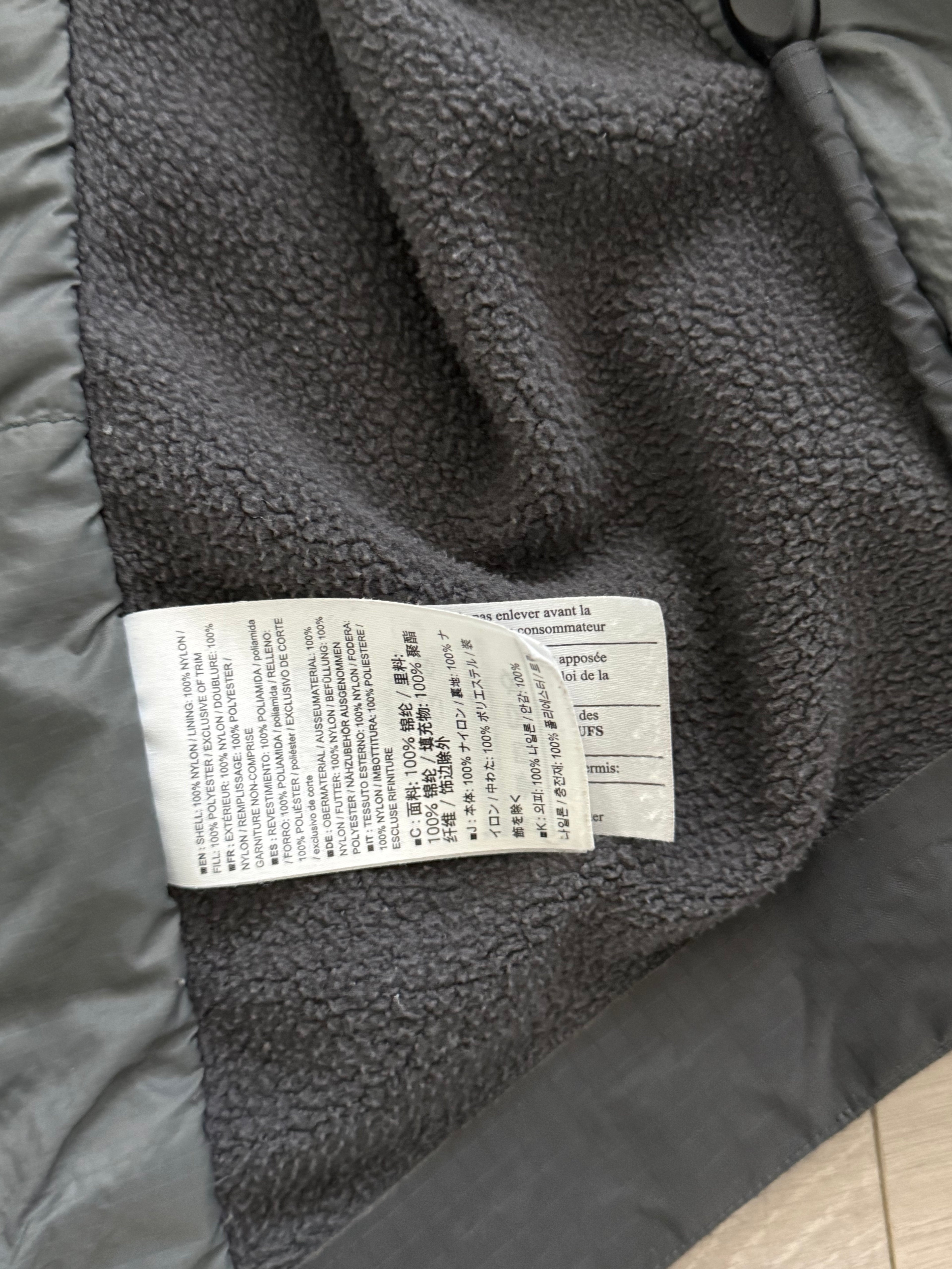 Arc'teryx LEAF Atom LT Hooded Jacket Wolf Grey - Size XS