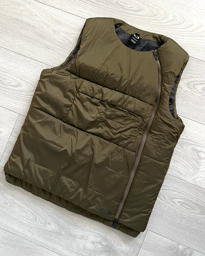 Oakley Asymmetrical Zip Padded Utility Vest - Size S