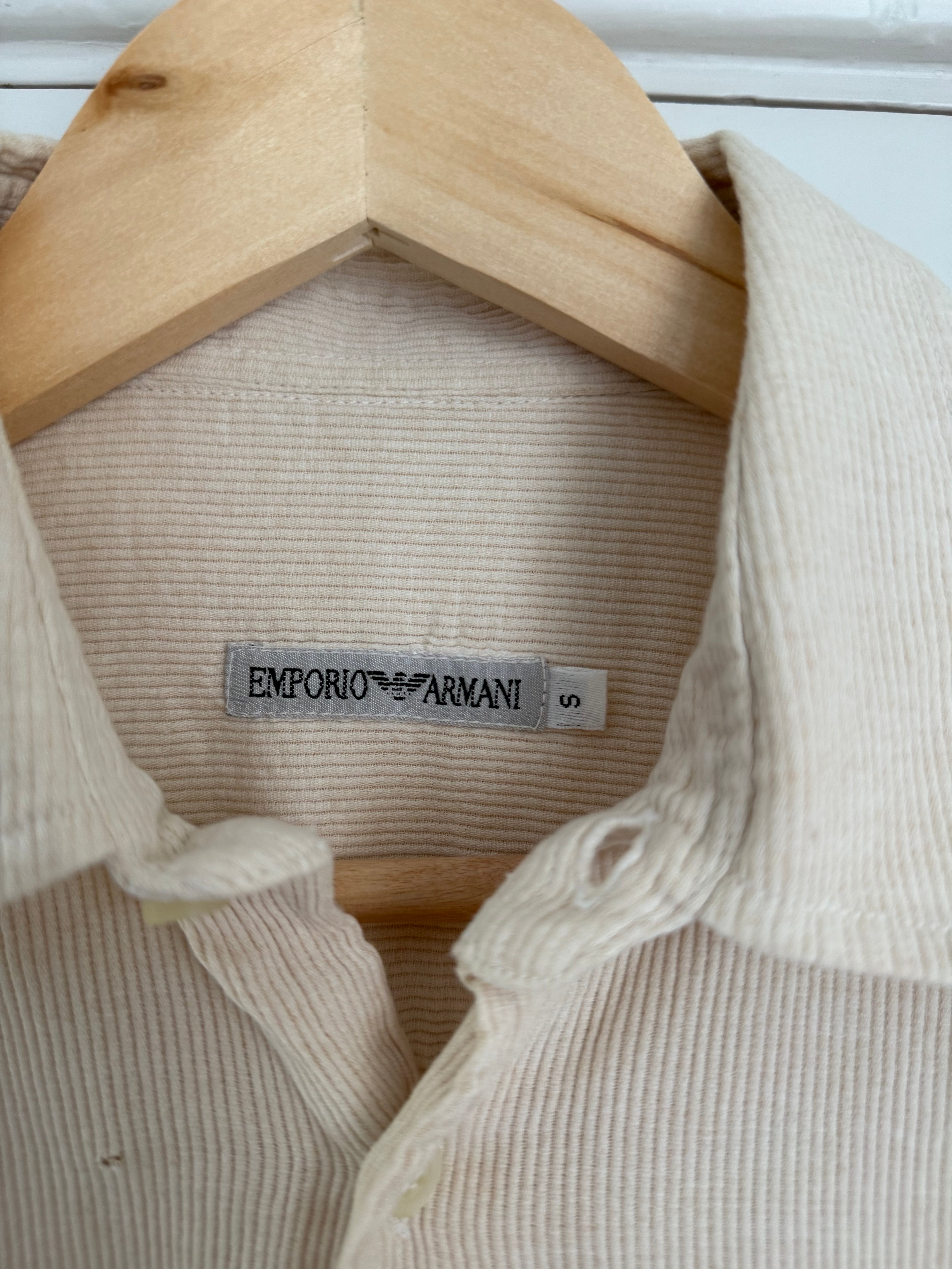 Emporio Armani 1990s Corduroy Shirt - Size S