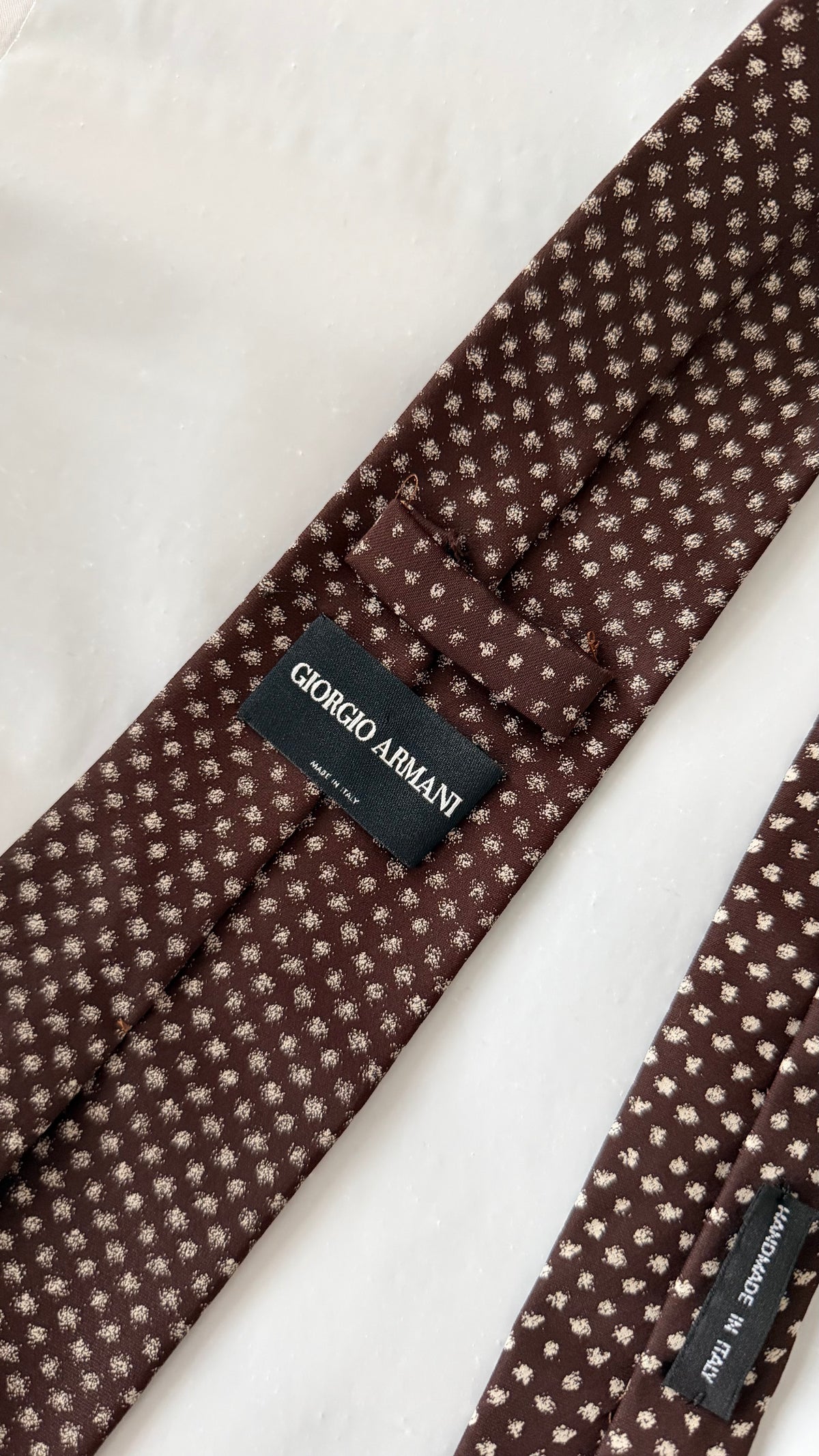 Giorgio Armani 1990s Silk Tie