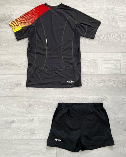 Salomon 00s Acti-Lite Techical T-Shirt & Shorts Set - Size M