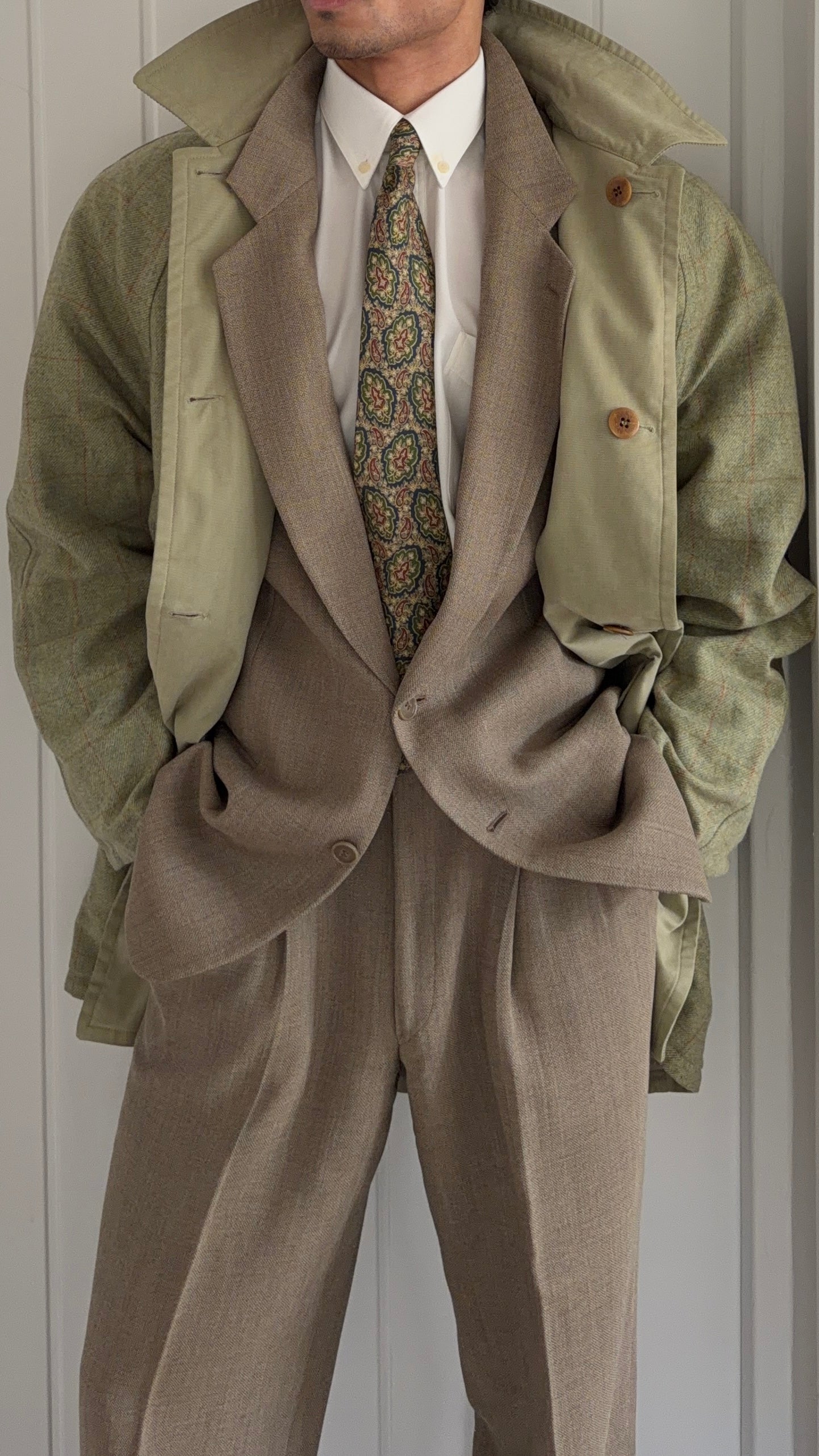 Valentino 1980s Reversible Sport Coat - Size M