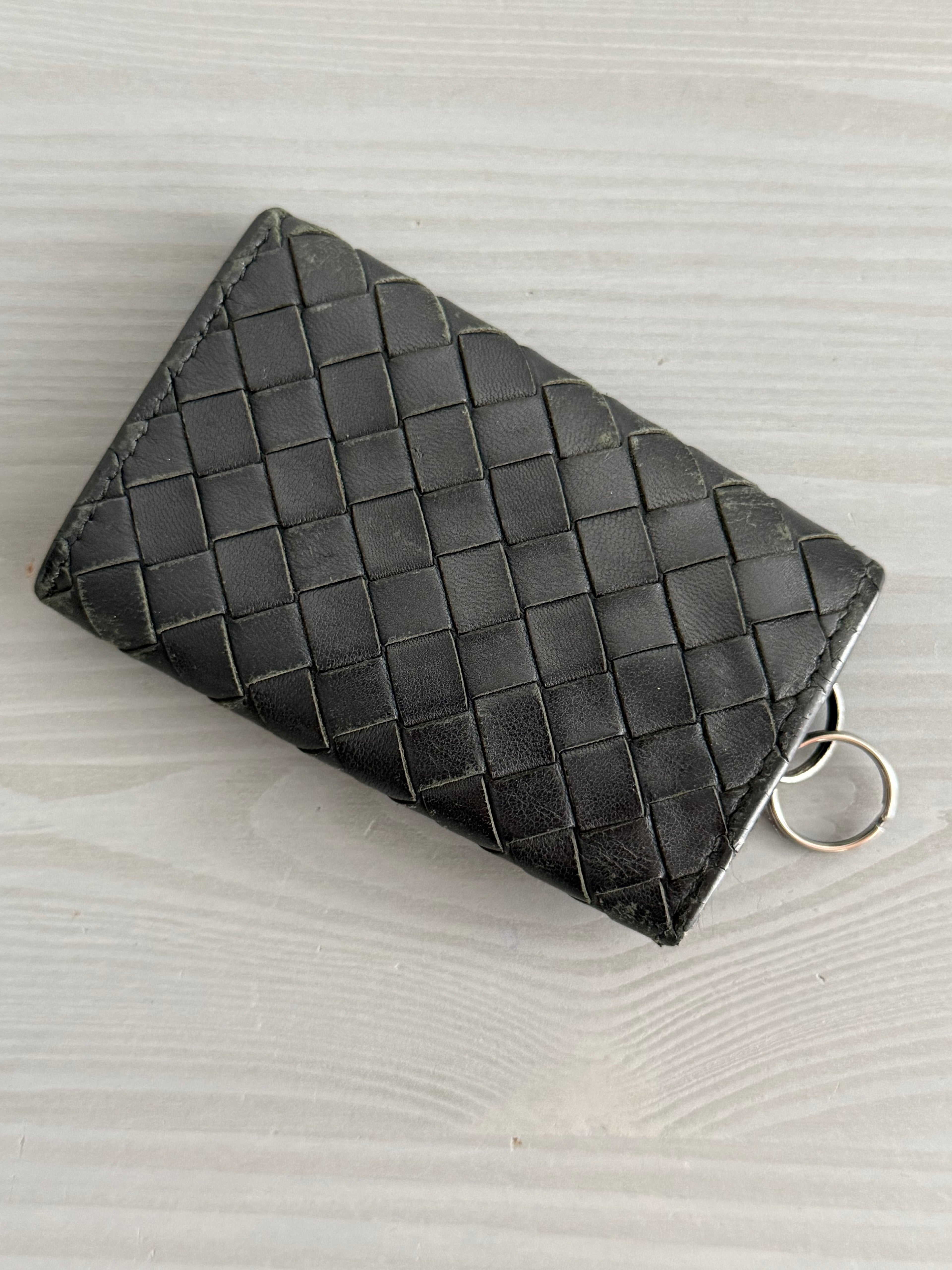 Bottega Veneta Vintage Leather Key Holder