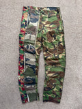 Maison Martin Margiela Artisanal Line (0)(10) SS2005 Re-Worked Multi Camo Pants - Size 34" Waist