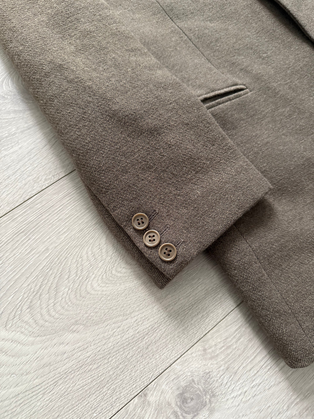 Emporio Armani 1990s Wool 3B Jacket - Size XL