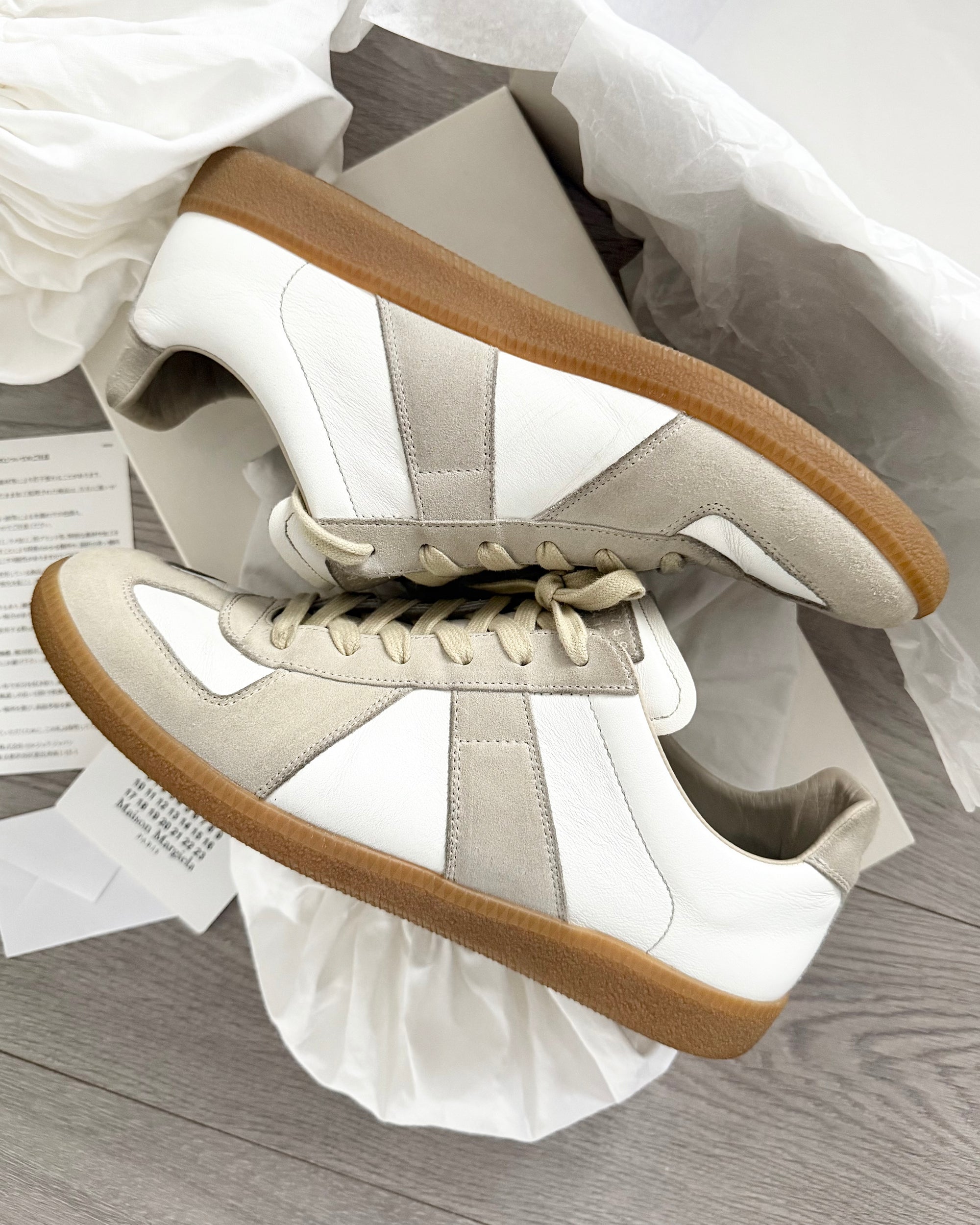 Maison Martin Margiela Authentic 'Replica' Germany Army Trainer GATs - Size UK9/US10/EU43