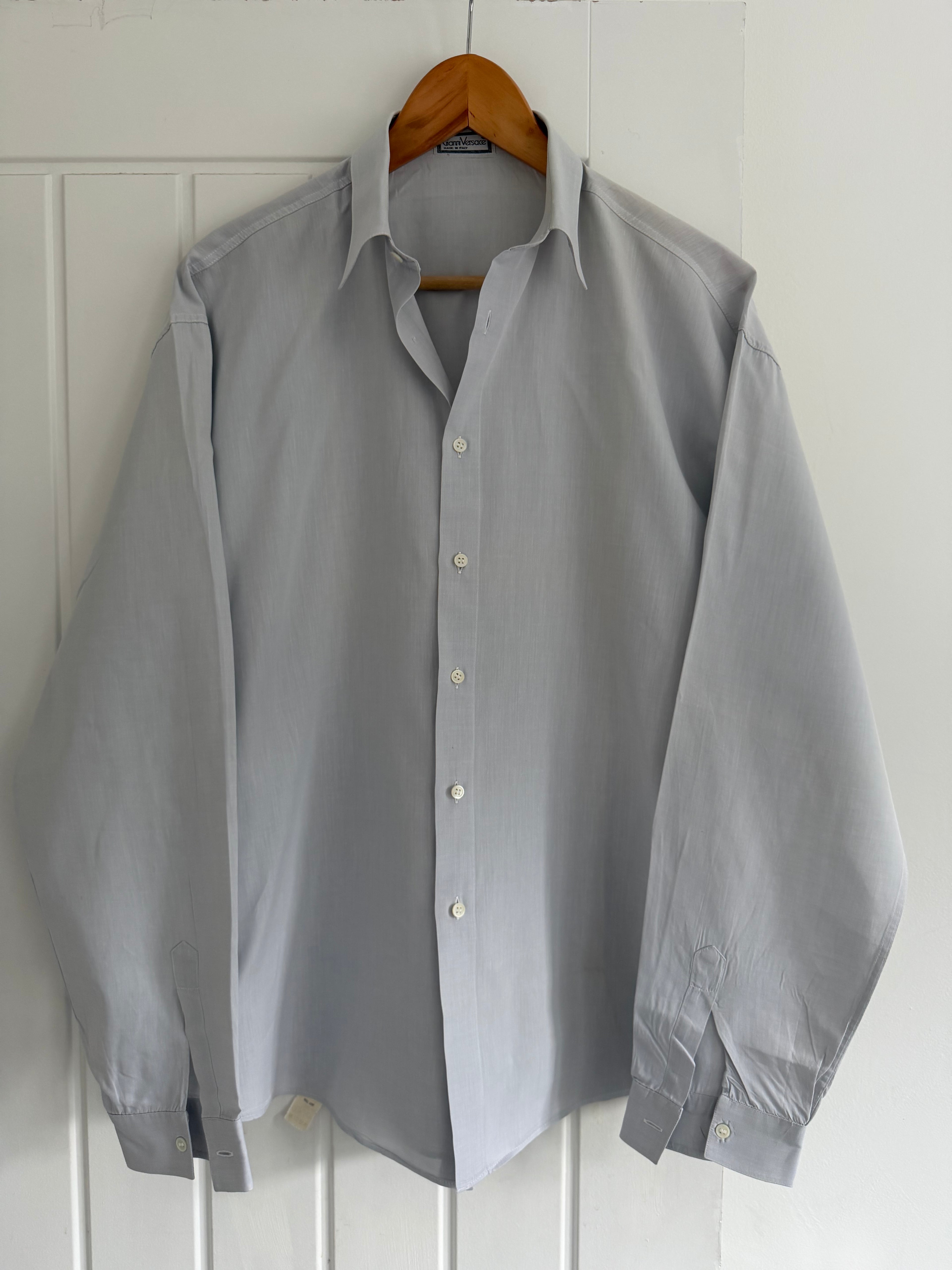 Versace 1990s Relaxed Fit Cotton Shirt - Size M