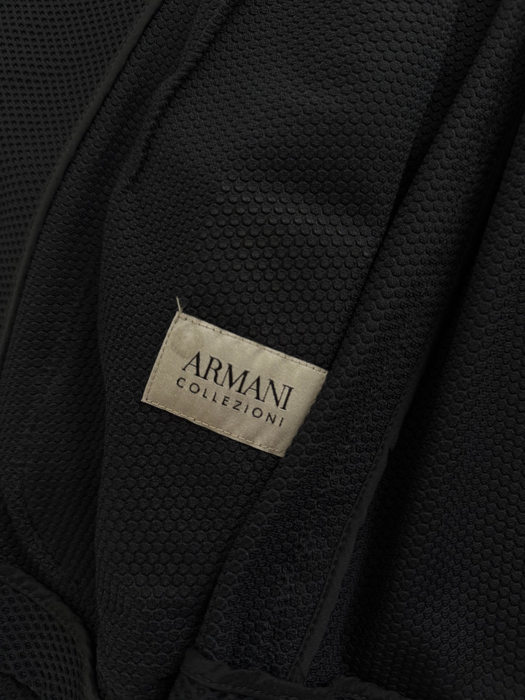 Armani 2000s 2B Mesh Tailored Sports Jacket Blazer - Size L