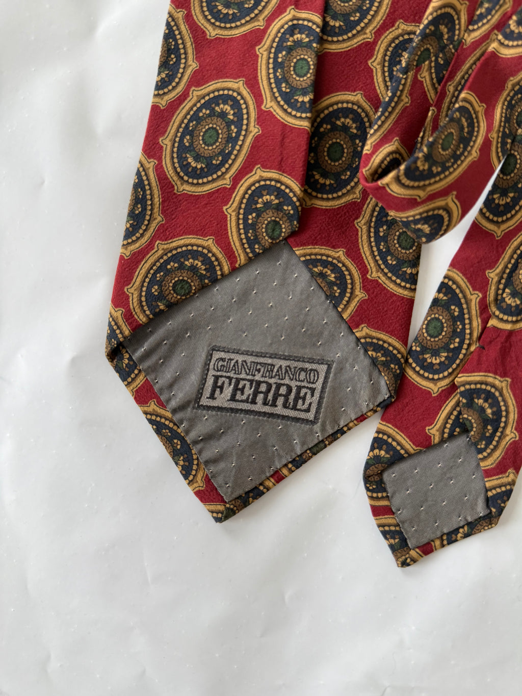 Gianfranco Ferre 1990s Silk Tie