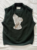 Maison Martin Margiela SS2005 Artisanal Line (0)(10) Reconstructed Patch Vest - Size S