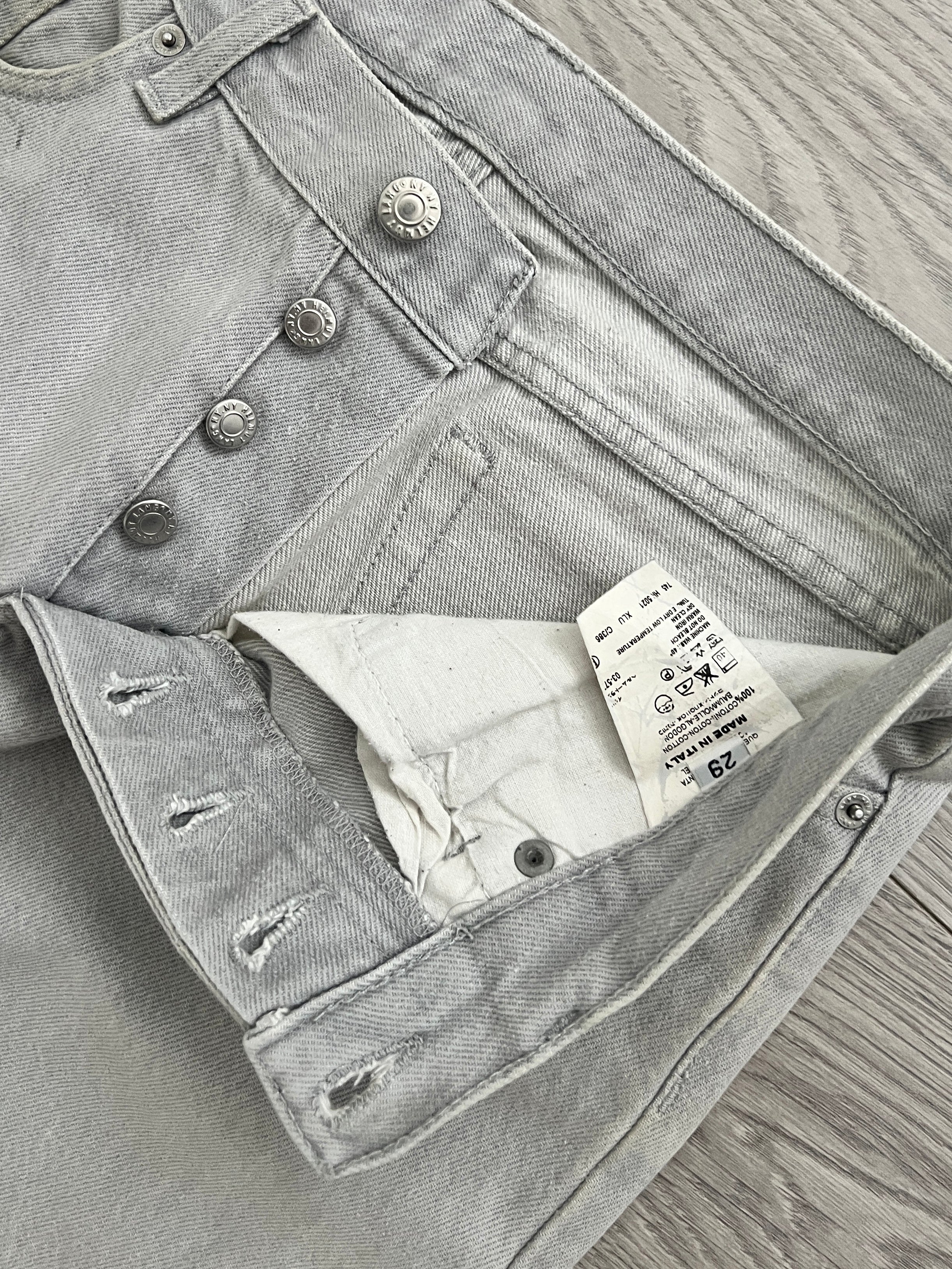 Helmut Lang 2003 Low Waist Bootcut 'Classic Coloured Denim' Jeans - Size 30