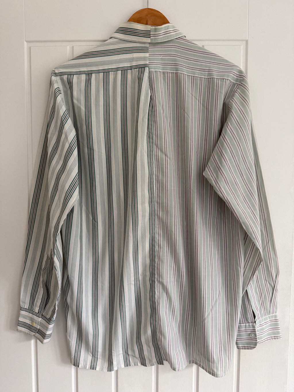 Maison Martin Margiela AW2001 Artisanal Line (0)(10) Reconstructed Split Shirt - Size M