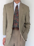 Dior 1980s 2B Unlined Textured Wool Sports Blazer Jacket - Size S
