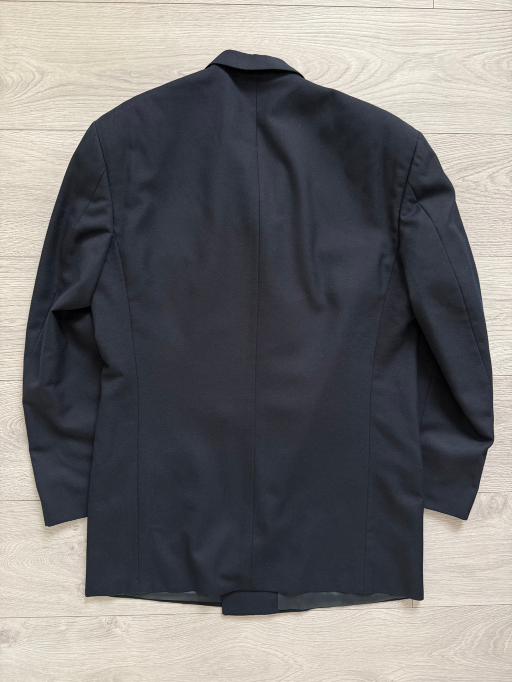Giorgio Armani 1980s Peaked Lapel Double Breasted Wool Sport Blazer Jacket - Size M