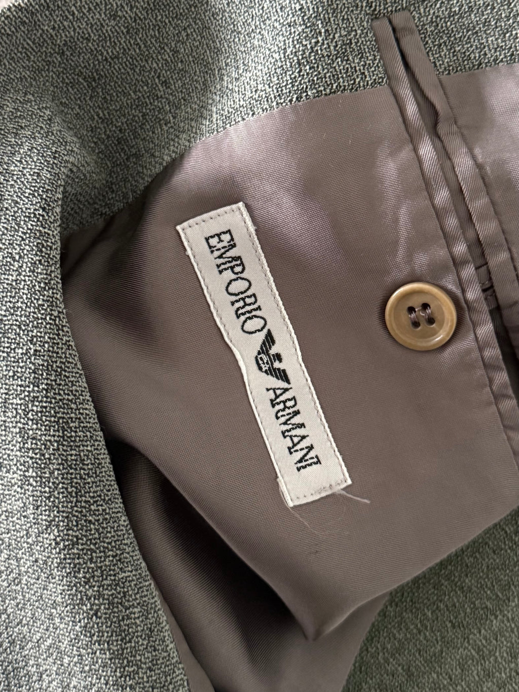 Emporio Armani 1990s Unlined 2B Sports Jacket Blazer  - Size M