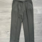 Armani 1990s Pleated Grey Wool Relaxed Suit - L Jacket / 36" Waist