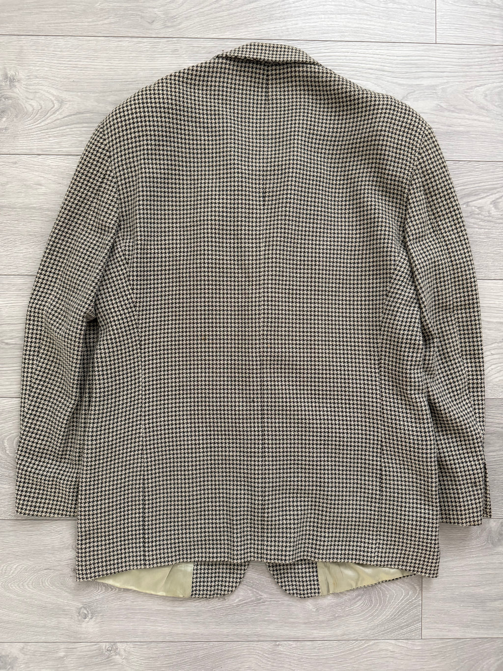 Emporio Armani 1994 Houndstooth 2B Wool Sports Jacket Blazer - Size XL