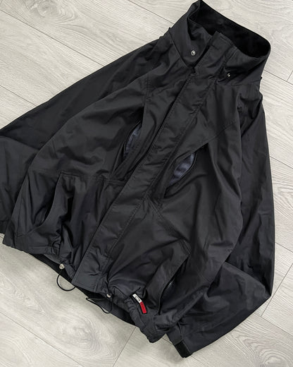 Oakley 00s Tech Vent-Zipper Waterproof Jacket - Size L