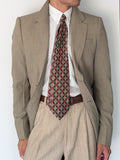 Emporio Armani 2005 2B Textured Wool Silk Sport Jacket Blazer - Size S