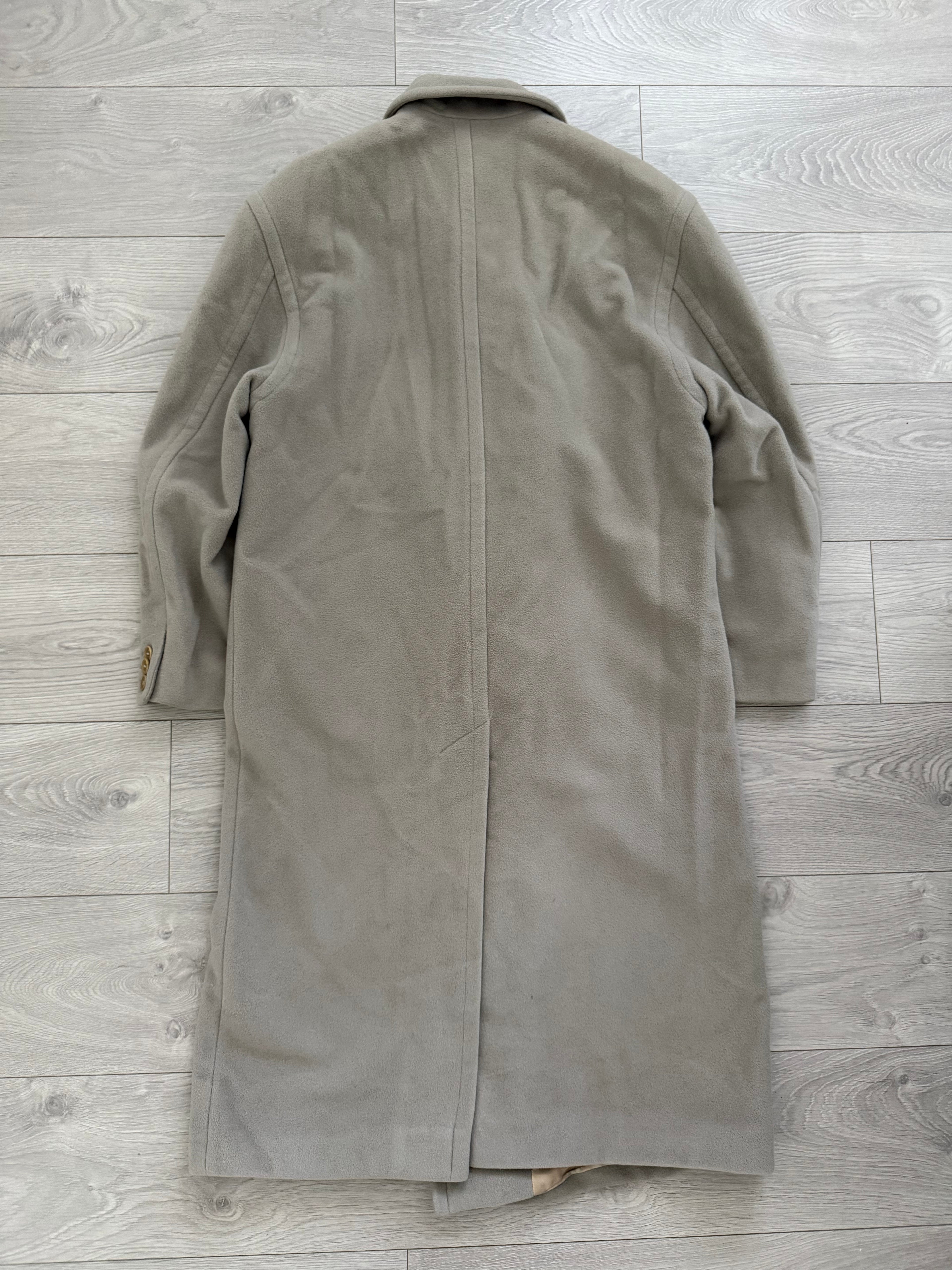 Hugo Boss 1980s 'Yamaha' Double-Breasted Wool Coat - Size M