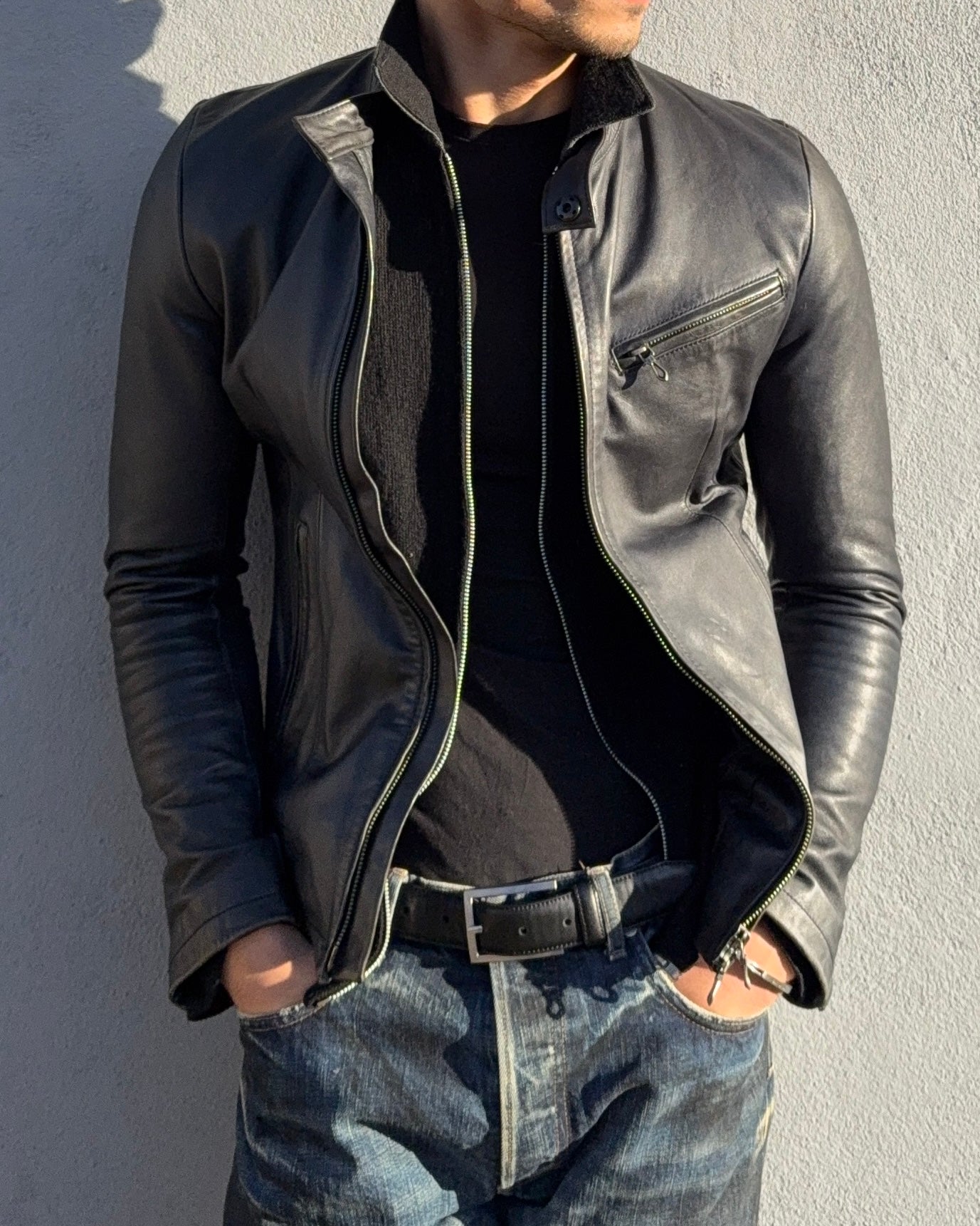 Gostar De Fuga Horse Leather Jacket - Size S