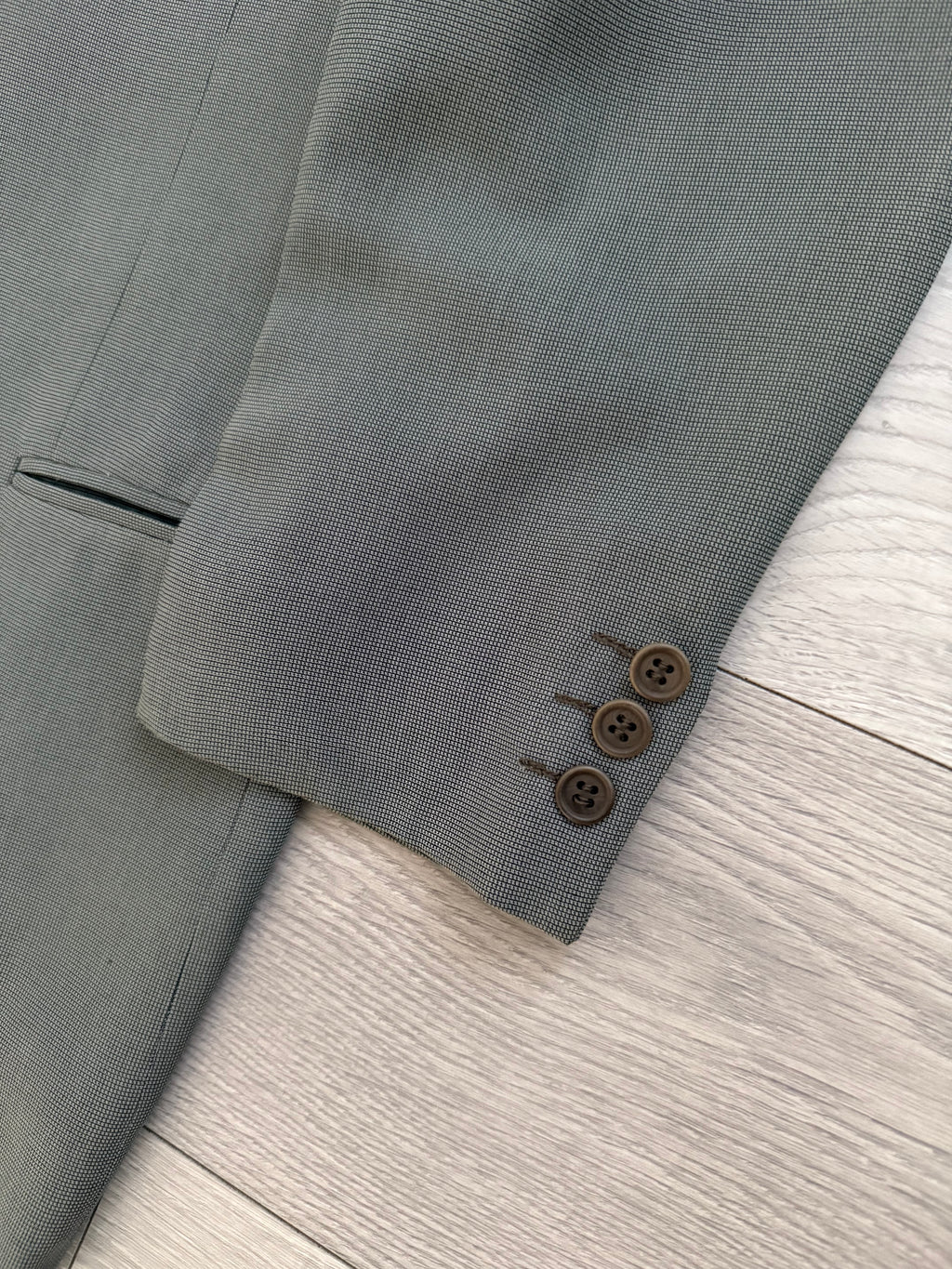 Giorgio Armani 1980s 3B Viscose Wool Unlined Sport Jacket Blazer  - Size M