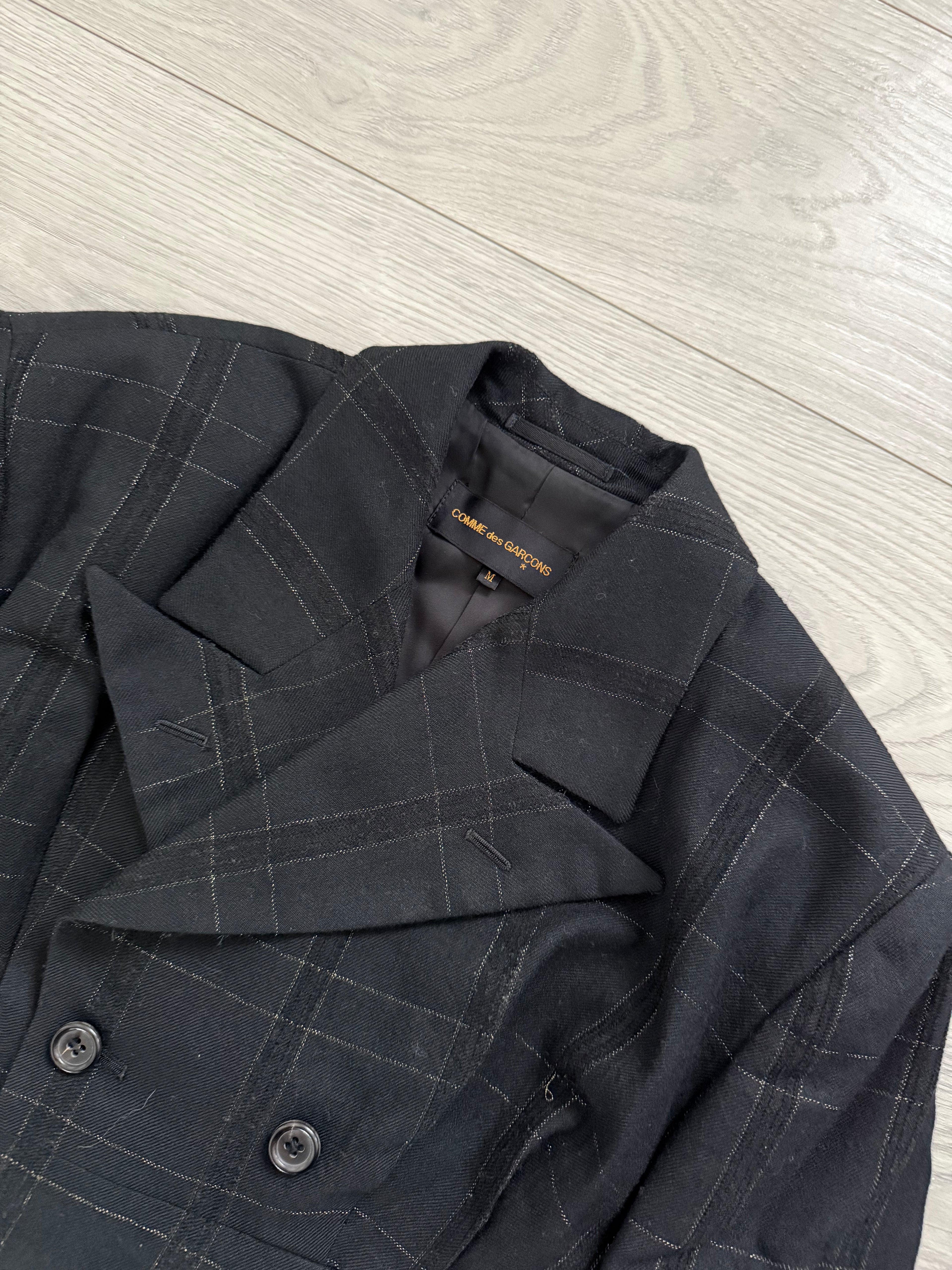 Comme Des Garcons 1990s Womens Jacket & Skirt Suit Set - Size M Womens