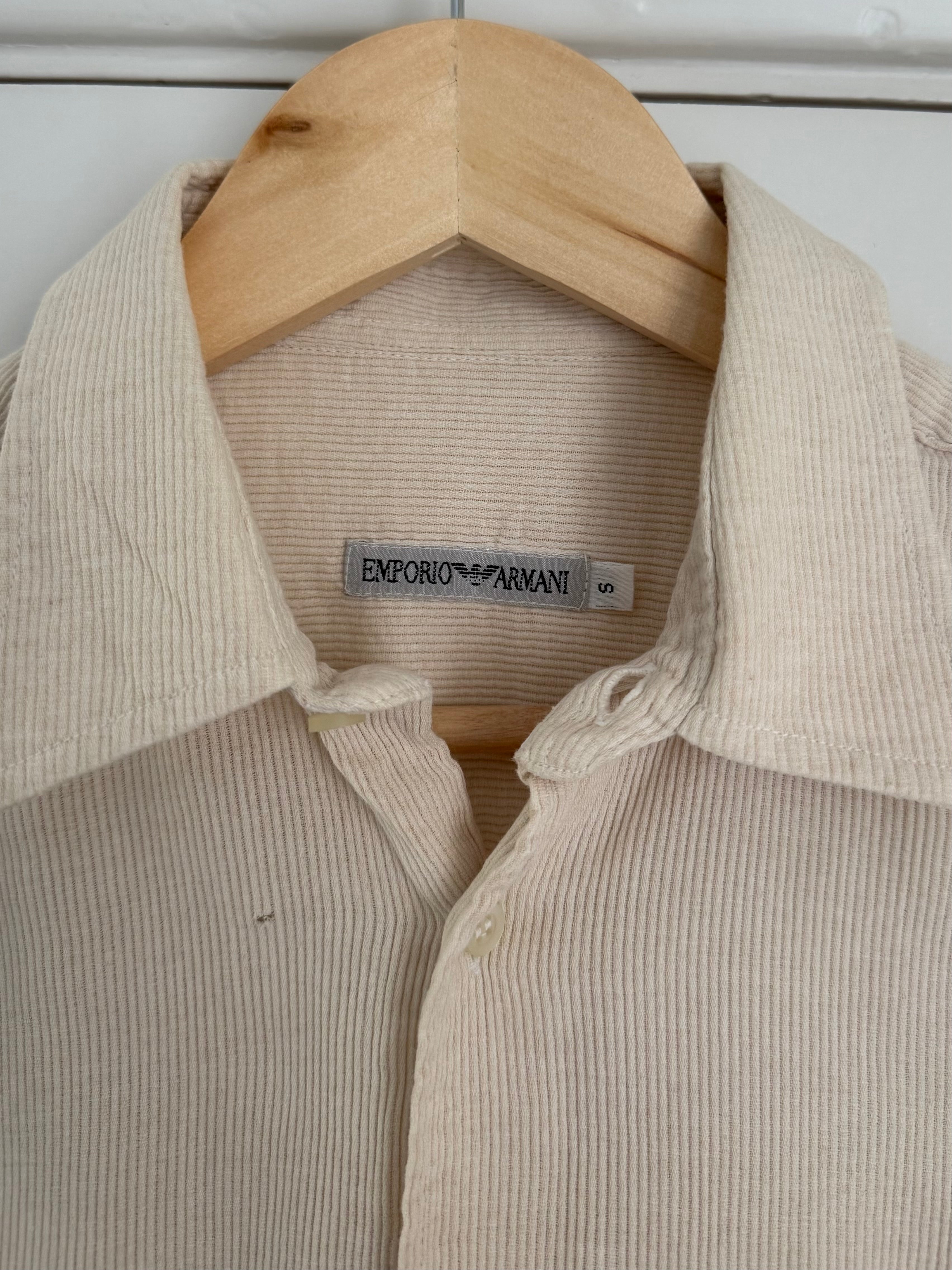 Emporio Armani 1990s Corduroy Shirt - Size S