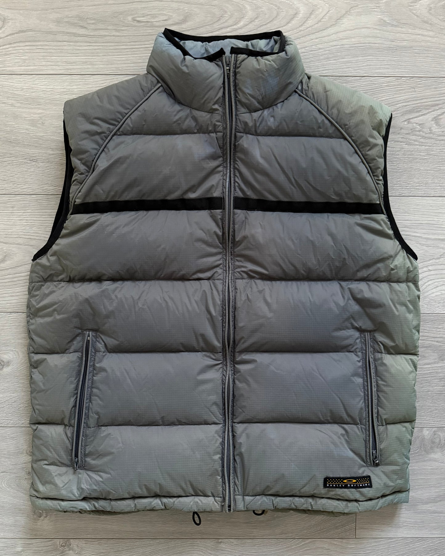 Oakley Software 2006 Technical Iridescent Down Puffer Vest - Size L