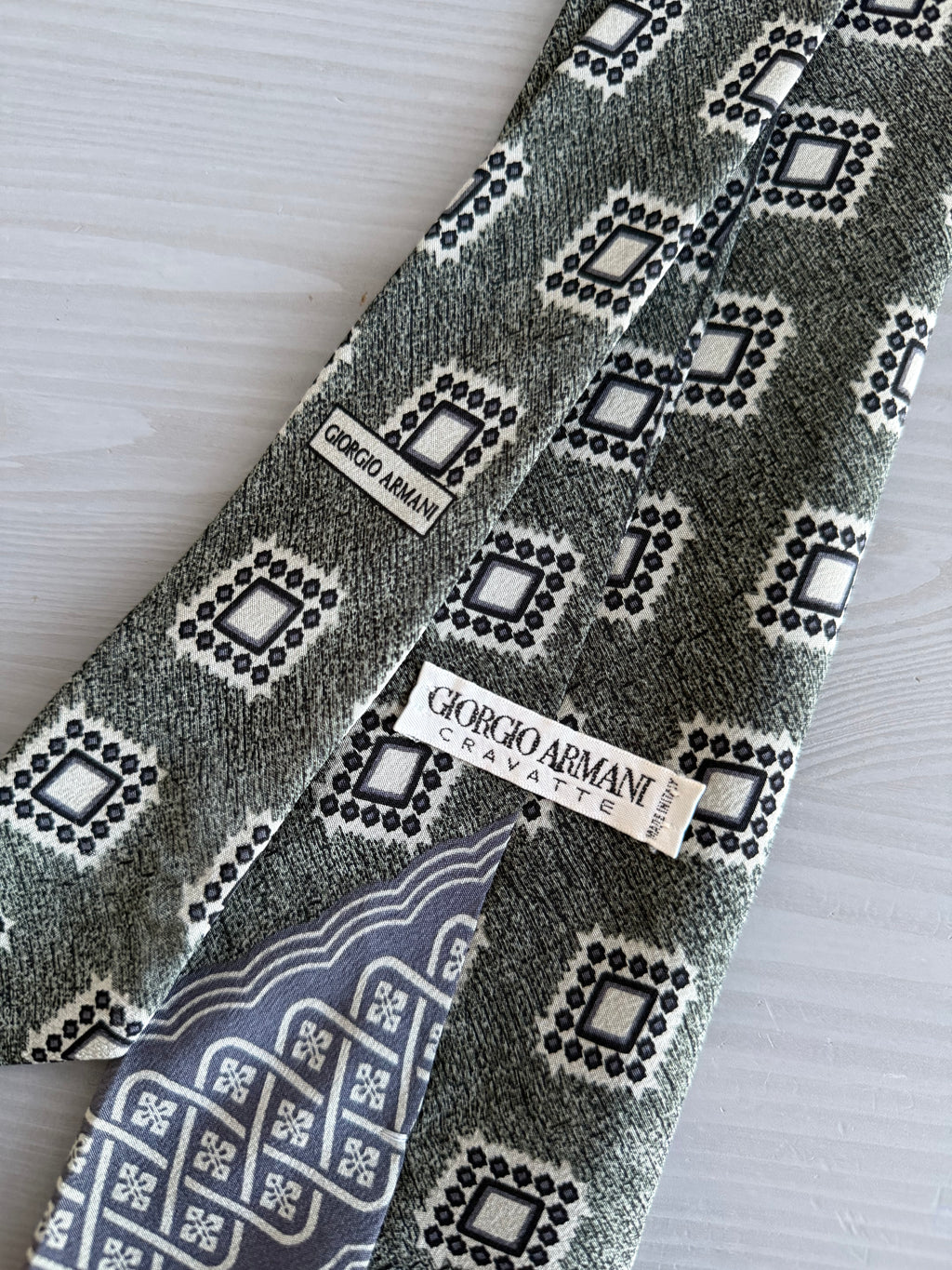 Giorgio Armani 1990s Silk Tie
