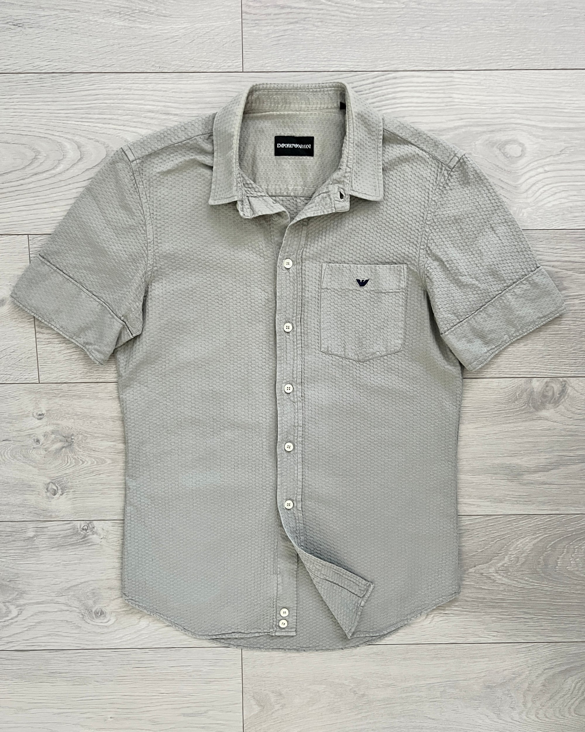 Emporio Armani 1990s Textured Shirt - Size S