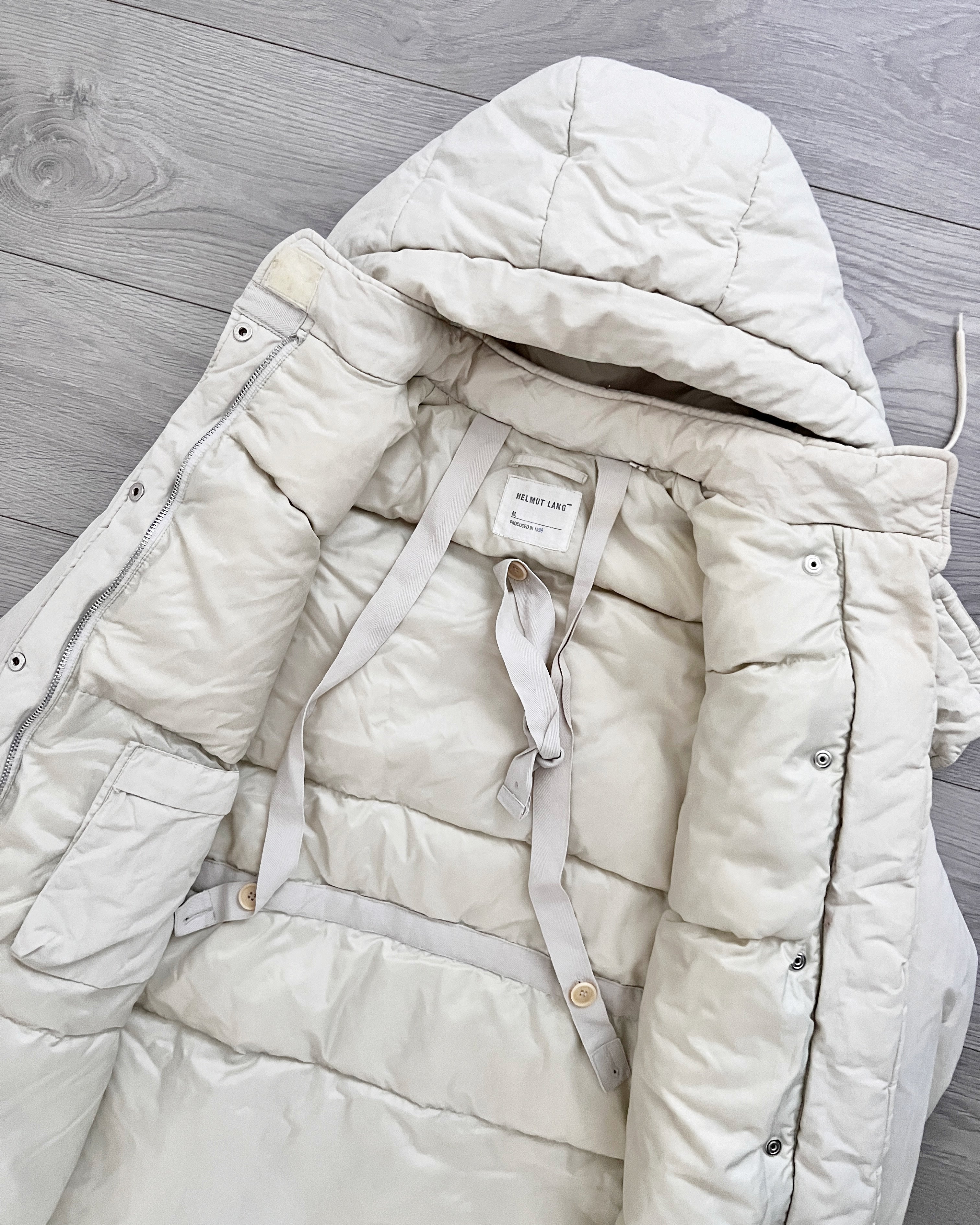 Helmut Lang AW1999 Duvet Insulated Astro Bondage Parka Coat - Size