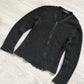 Comme Des Garcons Homme Plus AW1997 Twisted Zip-Front Knit - Size S