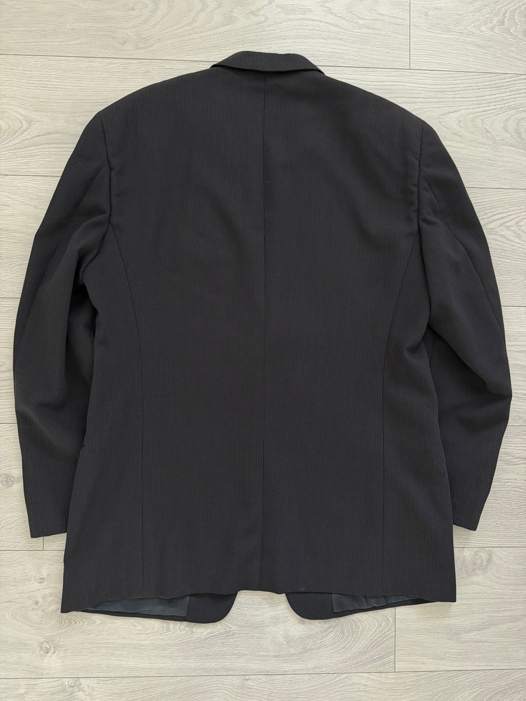 Giorgio Armani 1980s 3B Textured Wool Sport Jacket Blazer - Size XL