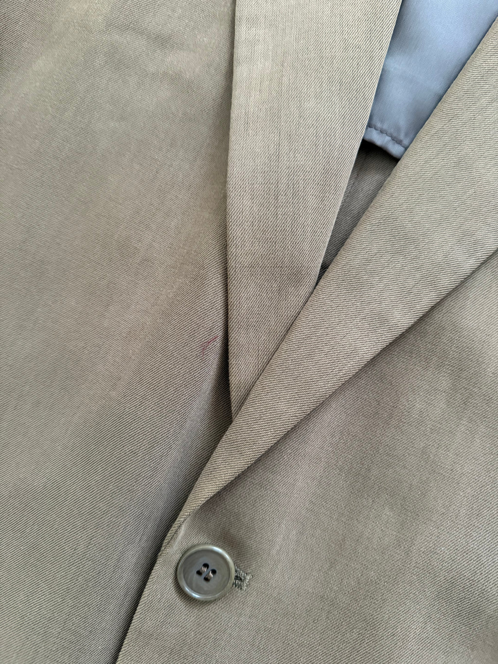 Emporio Armani 1990s 2B Wool Cotton Brown Sports Jacket Blazer - Size L