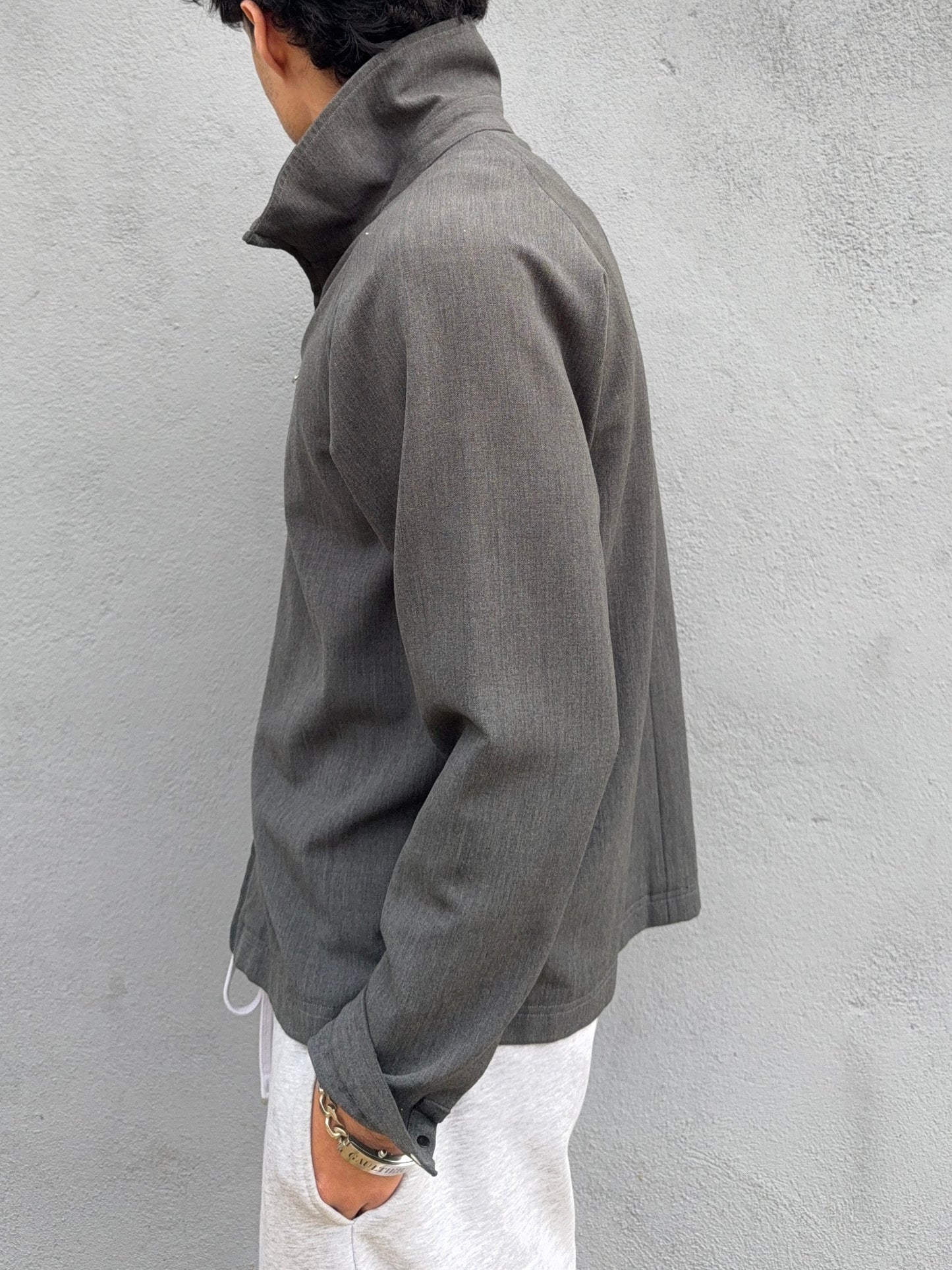 Number (N)ine 2006 High Neck Dual Zip Jacket - Size M