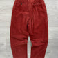 C.P. Company 1980s 'Navy Arctic' Rust Orange Pleated Cord Pants - Size 31