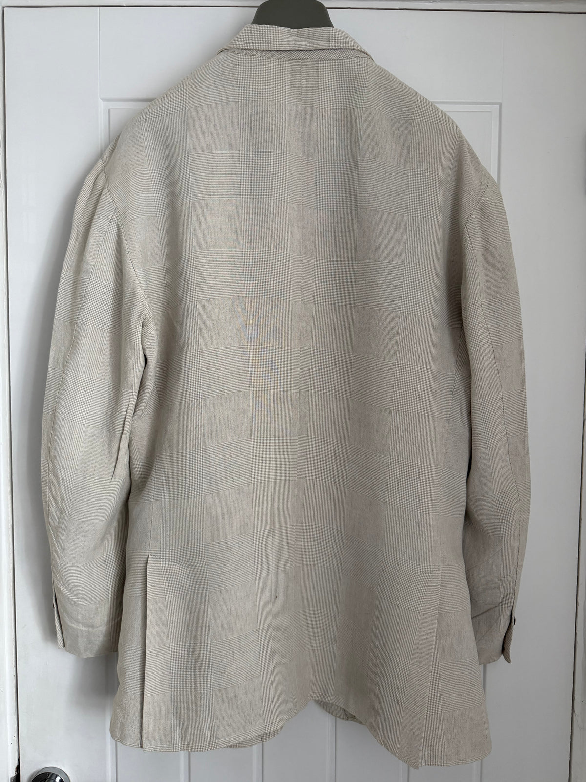 Emporio Armani 1990s 3B Linen Sport Jacket Blazer - Size L