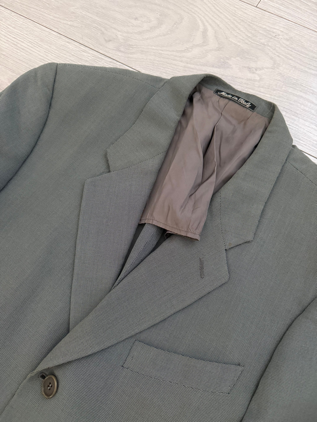 Giorgio Armani 1980s 3B Viscose Wool Unlined Sport Jacket Blazer  - Size M