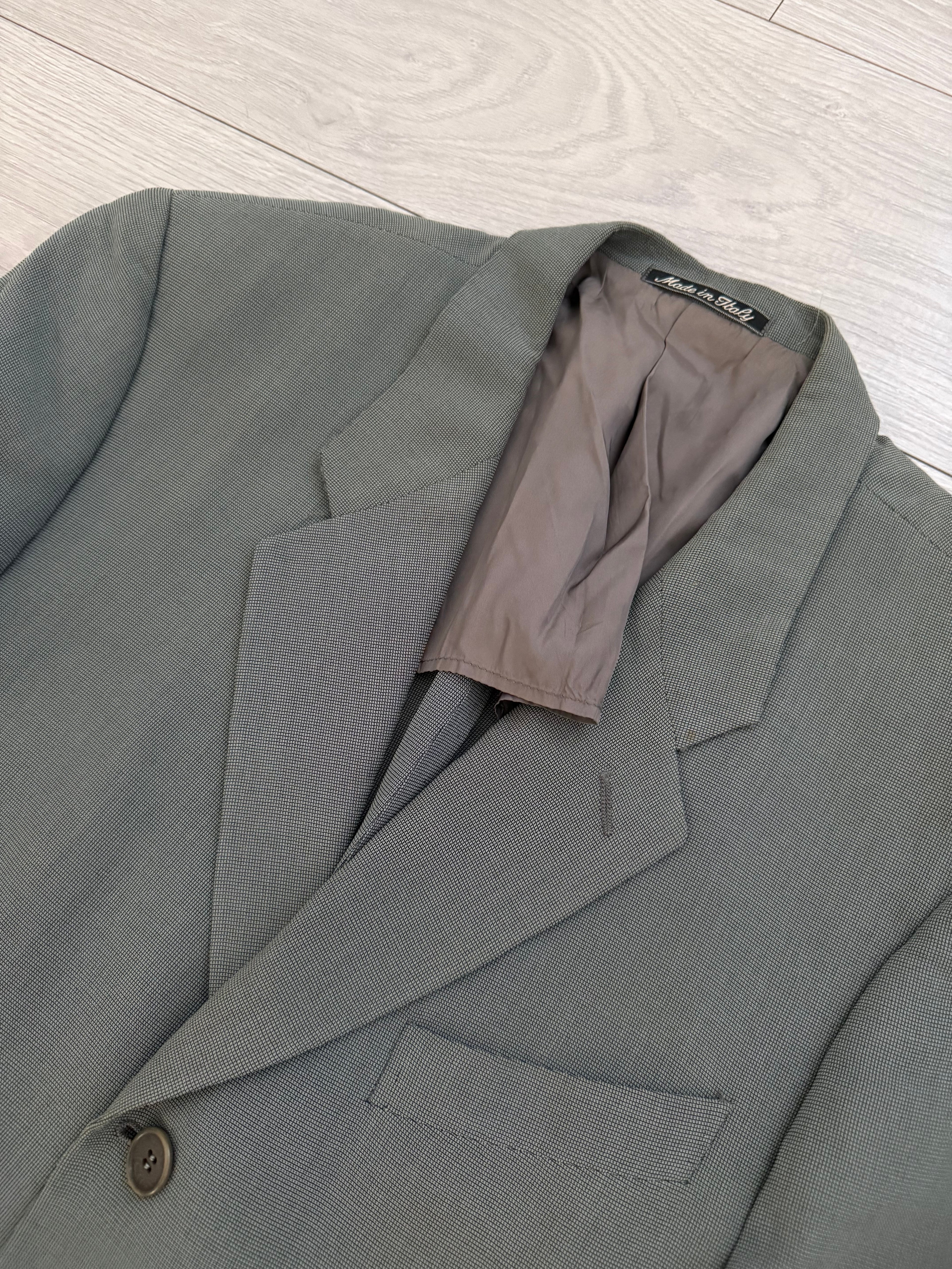 Giorgio Armani 1980s 3B Viscose Wool Unlined Sport Jacket Blazer  - Size M