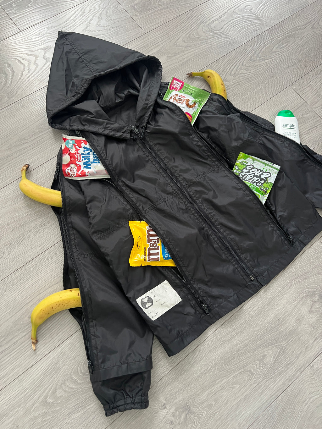 Final Home 1990s Mulit-Pocket Nylon Survival Jacket - Size S