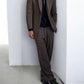 Giorgio Armani 1990s Pleated Wool Suit - Size M Jacket / 30" Waist