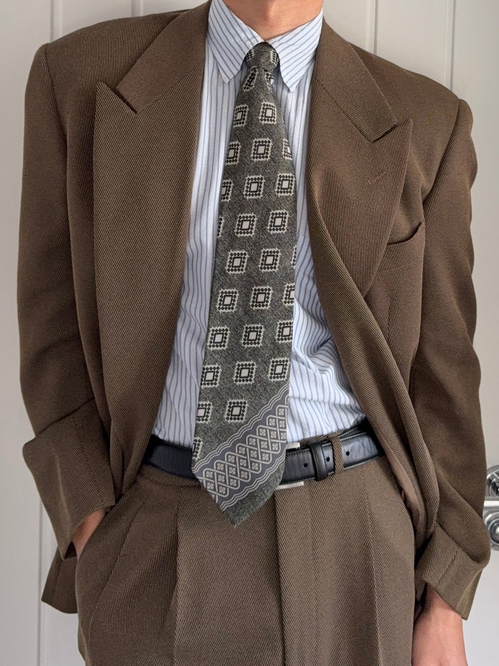 Giorgio Armani 1990s Silk Tie