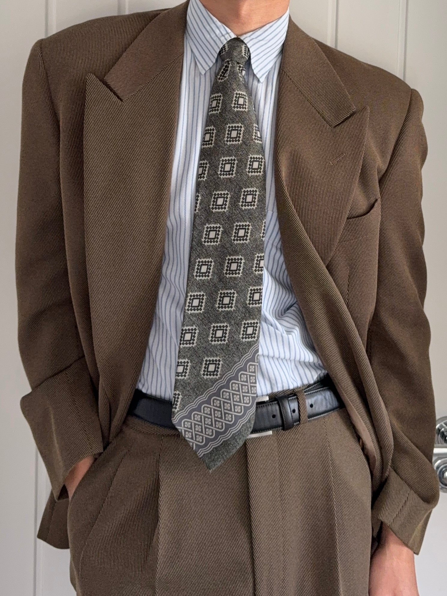 Giorgio Armani 1990s Silk Tie