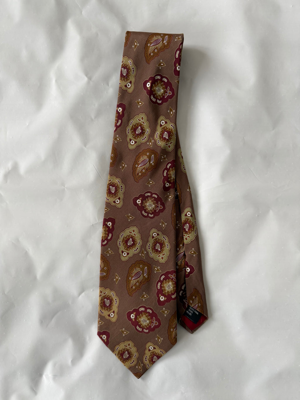 Guy Laroche Paris 1990s Silk Tie