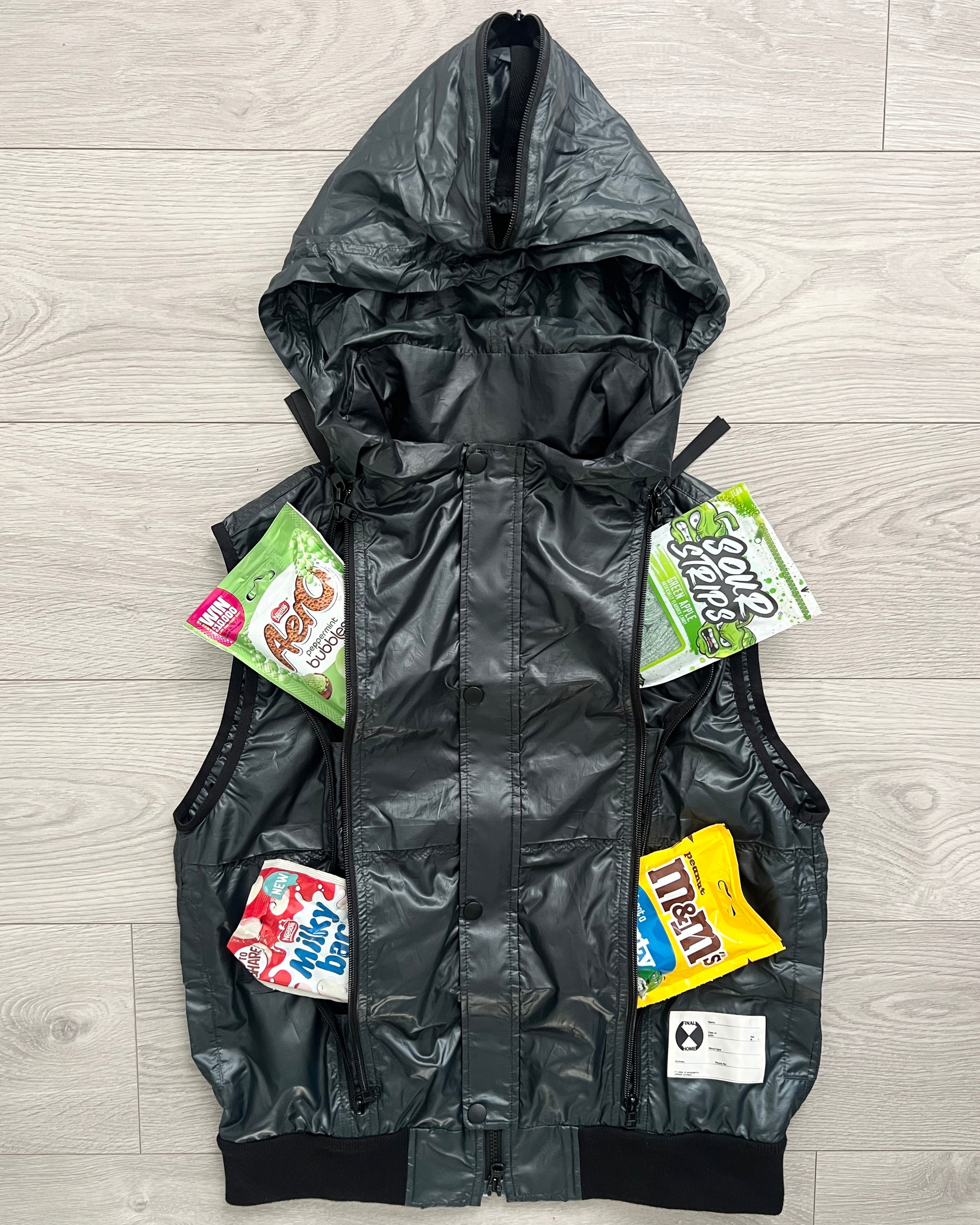 Final Home 1990s Mulit-Pocket Nylon Survival Vest - Size S