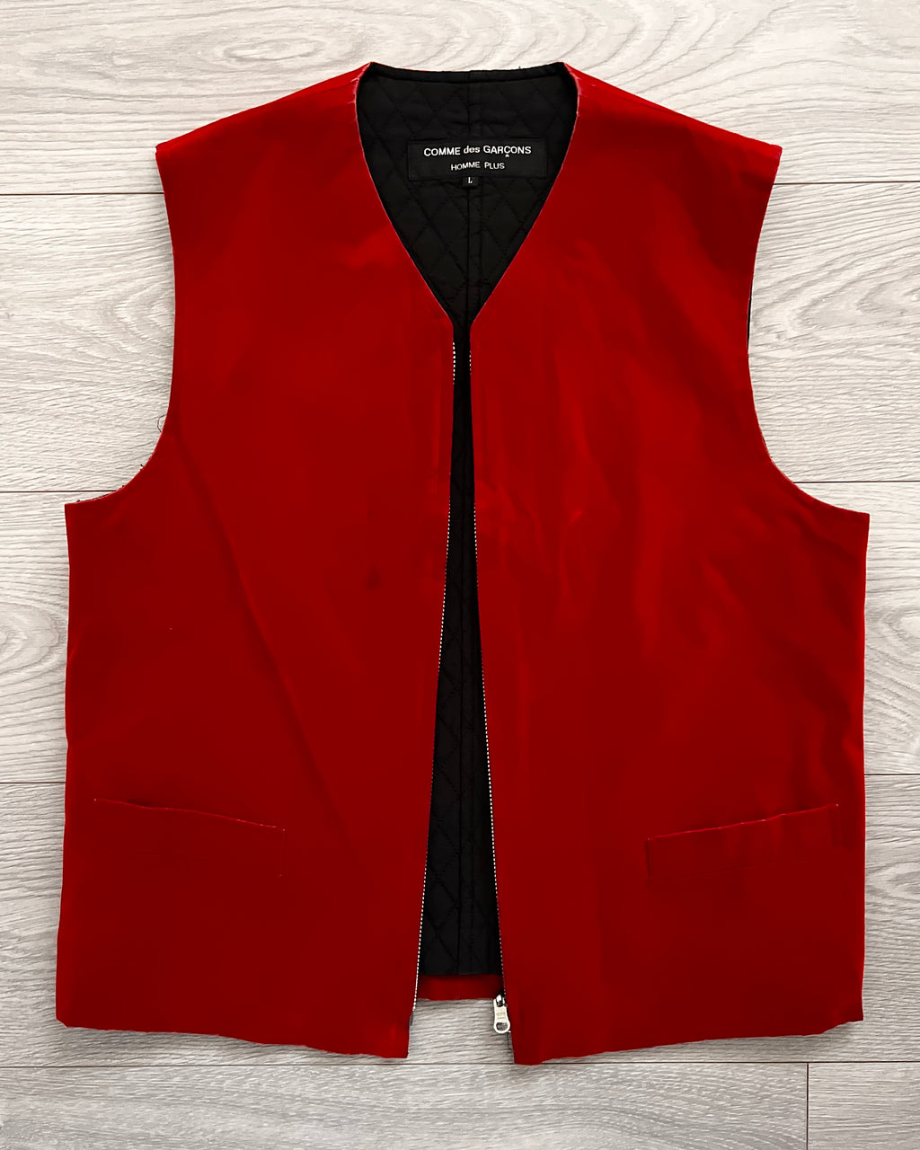 Comme Des Garcons Homme Plus AW1996 Reversible Vest - Size M