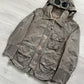 C.P. Company SS2006 Tinto Terra Mille Miglia Garment Dyed Cargo Goggle Jacket - Size M